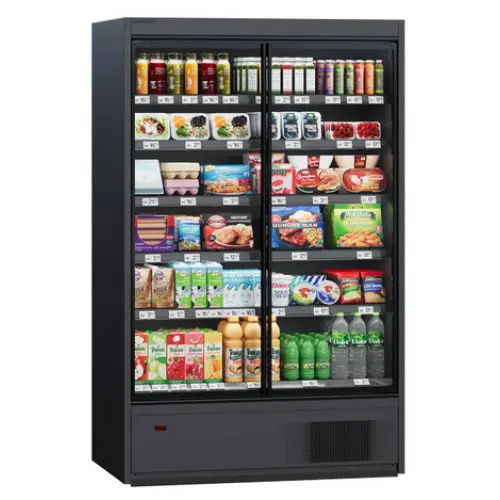 Холодильна гірка Регал Cooles SlimDeck 2100х937х660 мм, Modern Expo, розпашні двері, виносний агрегат